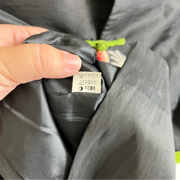 VTG Chinese Dragon Embroidered Mandarin Collar Jacket - Picture 7 of 8